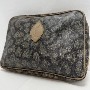 Bolso sin asas Ysl Yves Saint Laurent con patrón de jirafa de PVC - Imagen 1 de 14
