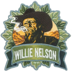 WILLIE NELSON - FUMAR - PARCHE BORDADO - NUEVO - 5832 - Imagen 1 de 1