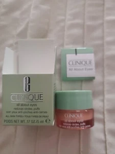 Clinique All About Eyes Cream 0.17 oz. 5mL  NIB - Picture 1 of 2