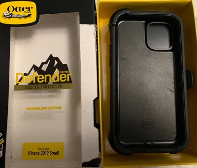 OtterBox With Holster Clip For Apple iPhone 11 Pro Defender Case - BLACK - Image 1 of 2