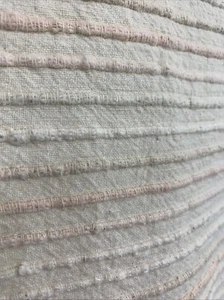Coperta copriletto vintage indiano tessuto cotone rosa doppia 63x98,5" - Foto 1 di 6