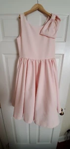 Janie And Jack Special Occasions Dress 12 Pink 💗 Princess Bow Set Wedding Lot - Picture 1 of 10