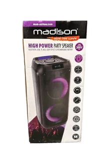 Madison Mad-Astral300 300w Rechargeable Speaker with Led & Remote Control - Picture 1 of 5