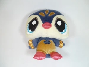 LITTLEST PET SHOP LPS lila blau frechster Pinguin Plüschvogel 7 Zoll bezaubernd  - Bild 1 von 2