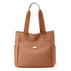 Women Nylon Shoulder Bag Lightweight Handbag Top Handle Bag Trendy Commuting Bag