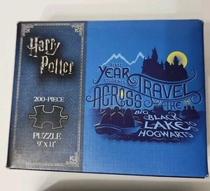 Usaopoly Puzzle Wizarding World Harry Potter Journey To Hogwart 200 Piece Puzzle - Picture 1 of 11