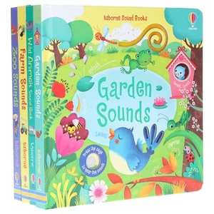 Usborne Sound Books by Sam Taplin 4 Books Set (Series 2) - Ages 0-5 - Board Book - Foto 1 di 4