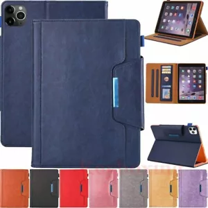 For iPad 7th 6th 5th Gen/Mini/Air/Pro Magnetic Smart Stand Leather Case Cover - Picture 1 of 61