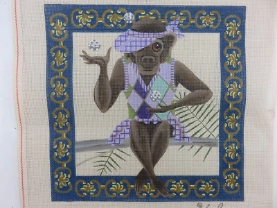 Leigh Bonnie Mono Mujer Golf Lona Punta Aguja Pintada a Mano 5100 NUEVO Foto 1 de 4