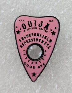 OUIJA CRYSTAL BALL Pink PLANCHETTE~HTF COLLECTIBLE LAPEL PIN~FREE SHIPPING! - Picture 1 of 4