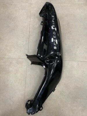 Triumph Speed Triple 1994-2018 LH Side Panel Jet Black  part # T2304793-PG - Image 1 of 4