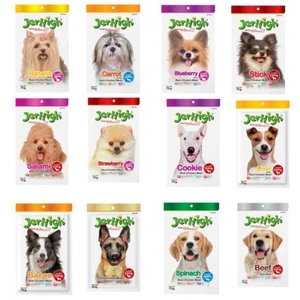 Jerhigh Dog Stick Snack Futter Welpenfleisch Mahlzeit Energy Pet Protein Huhn Echt 60g - Bild 1 von 40