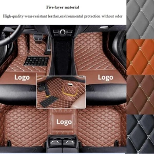 Fit For Nissan Juke Kicks Leaf Car Floor Mats Waterproof Auto Liner Carpets - Picture 1 of 23