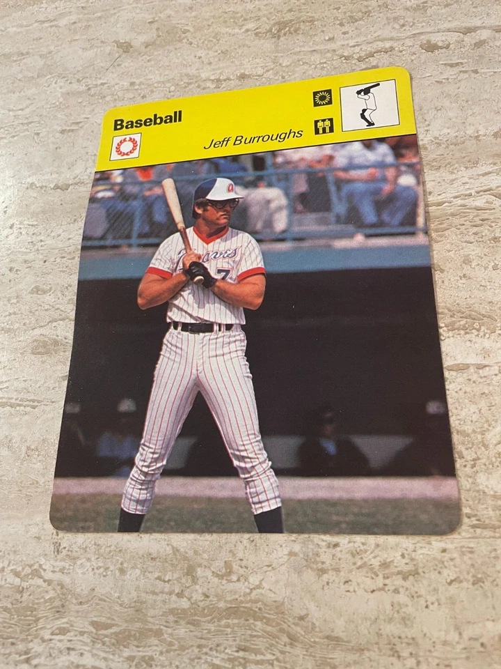 Sportscaster Baseball 1978 #40-02 Jeff Burroughs - Atlanta Braves - MT Foto 1 de 1