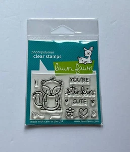 Lawn Fawn Clear Stamp Stinkin Cute - Picture 1 of 4