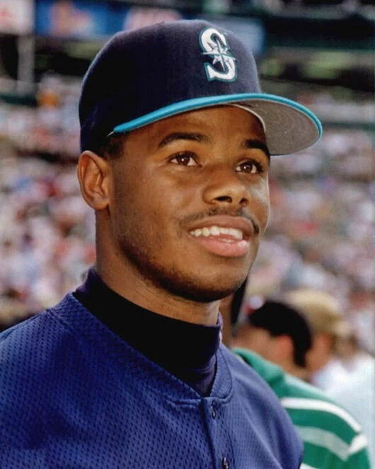 Seattle Mariners KEN GRIFFEY JR Glossy 8x10 Photo Print Poster - Image 1 of 1