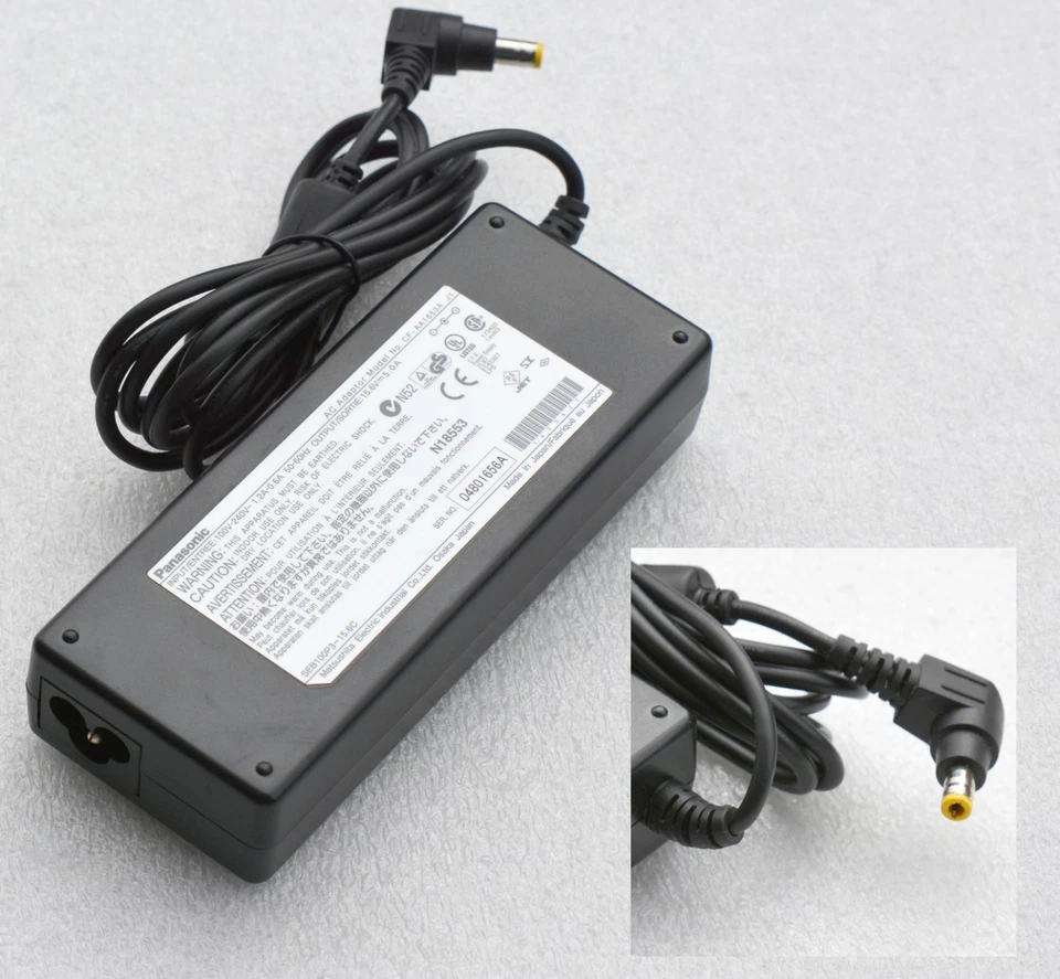 NETZTEIL PANASONIC TOUGHBOOK CF-AA1653A CF-18 CF-29 CF-30 CF-34 CF-50 CF-W2 #41A - Bild 1 von 1