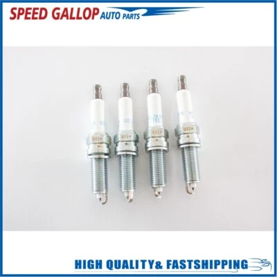 New 4PCS Spark Plugs For 2020-2023 HYUNDAI SANTA SONATA KIA RIO SORENTO SPORTAGE - Image 1 of 4