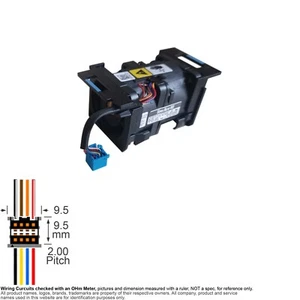 Lüfter System Kühlung Server Kühler San Ace 40 9CRD0412P5K03 PowerEdge R610 Dell - Bild 1 von 8