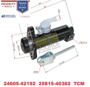 24605-42192A 25815-40362 TCM FORKLIFT BRAKE MASTER CYLINDER RF084 - Picture 1 of 4