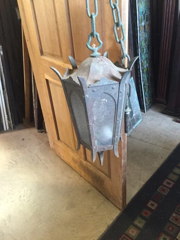 Lc 3 Antique Iron Pendant Fixture Exterior Interior Gothic Cover