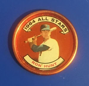 1964 Topps COINS SET BREAK #164 RON HUNT ALL STAR NEW YORK METS (SB3) - Bild 1 von 1