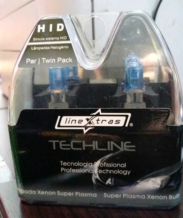 Coppia Lampade Lampadine LINEXTRAS H3 55W 12v TECHLINE Effetto Xeno ALOGENE HID - Immagine 1 di 1