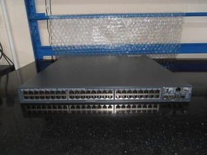 HPE A5800-48G PoE JC104A 48 Port Gig PoE Switch + 4X SFP+ Ports - Picture 1 of 4