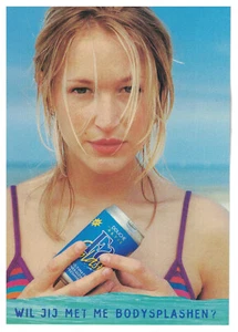 Fa Body Splash Unused Dutch Rack Card Free Card Advertising Postcard - Picture 1 of 2