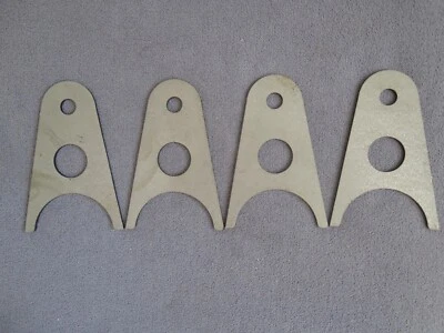 ALFA ROMEO 750/101 Giulietta Spider/Sprint ABAS DE REFORÇO DE EIXO TRASEIRO 4 peças - Imagem 1 de 4