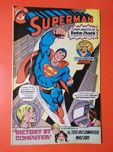 SUPERMAN IN ""VICTORY BY COMPUTER"" - SEHR GUTER ZUSTAND + 4.5 - 1981 AUSGABE - SUPERGIRL - GESCHENK - Bild 1 von 4