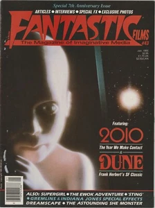 1985 FANTASTIC FILMS Magazine #43 Dune 2010 Dreamscape The Ewok Adventure EX/NM - Bild 1 von 1