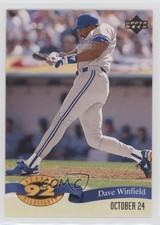1993 Upper Deck Season Highlights Dave Winfield #HI19 HOF