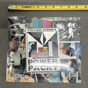 NEW VOLCOM POWER PACKY VINTAGE SURF SNOW SKATEBOARD GOLF SNOWBOARD VHS CD VIDEO - Picture 1 of 5