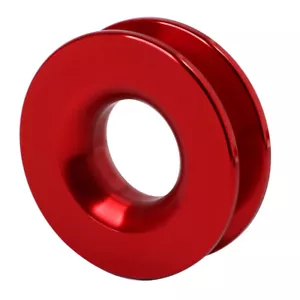 Winch Snatch Recovery Ring 41000 lbs Fits For Soft Shackle ATV UTV Rcovery Red - Bild 1 von 12