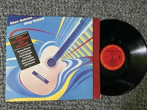 Chet Atkins Lp Stay Tuned  1985  N. M Promo Copy - Picture 1 of 6