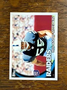 Rolando McClain 2010 Topps RC #428 MINT Raiders Legends Jersey Alabama Rookie SP - Picture 1 of 2