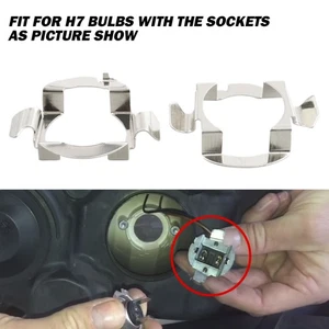 H7 LED Bulb Adapter Holder Socket Retainer Clip for Mercedes C E Class W204 W211 - Picture 1 of 7