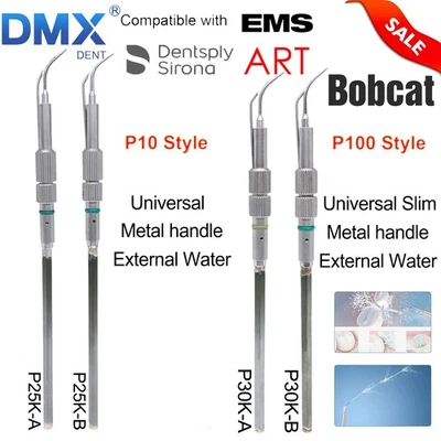DMXDENT Dental Cavitron Insert Tips Ultrasonic 25k/30k Slim Series Universal Fit EMS/ART