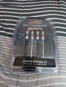 Sundown Audio SAZ-25FT 2-Channel 25Ft. Twisted 100% OFC RCA Interconnect Cable - Picture 1 of 1