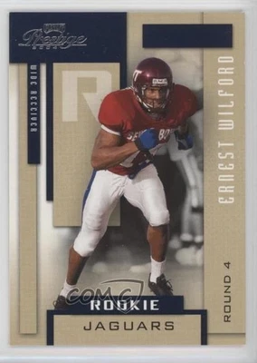 2004 Playoff Prestige Rookie Ernest Wilford #205 Rookie RC - Image 1 of 2