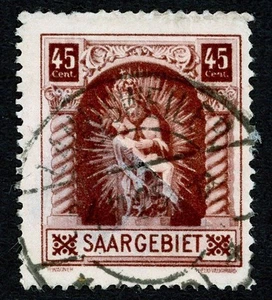 Briefmarken Saar, Scott # 118 gebraucht - Bild 1 von 1