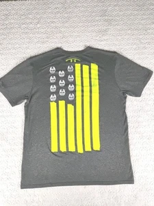 Under Armour Men's Medium ARMY of 11 Football Short Sleeve T-Shirt - Picture 1 of 10