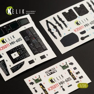 3D Decals (für MH-60S Knight Kitty Hawk / Zimimodel Modellbausatz) 1:35 KeliK K35011 - Bild 1 von 10