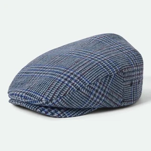 BRIXTON HOOLIGAN LW SNAP CAP GR: M 58 CM GREEN ROYAL PLAID - Picture 1 of 6