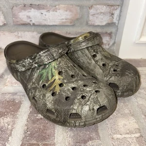 Crocs Realtree Edge Mens Camouflage Clogs Men’s Size 11 Shoes Womens Sz 13 Camo - Picture 1 of 24