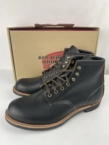Red Wing 3345 Blacksmith 6" Schwarz Leder Stiefel Herren 10 D - Bild 1 von 15