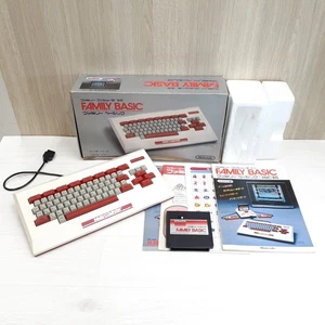 Nintendo Famicom Japanese console with Family basic Keyboard & Cart CIB FB820 - Picture 1 of 15
