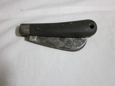 John Russell Knife Green River Works US Hawkbill Swayback Folding Pruner Utility - Image 1 of 4