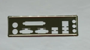 Backplate für GA H81M-DS2, H81M-DS2-D, H81M-DS2-T Mainboard IO Shield - Bild 1 von 1